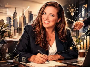 otografia de perfil de Janete, do setor administrativo da Estruturainfo